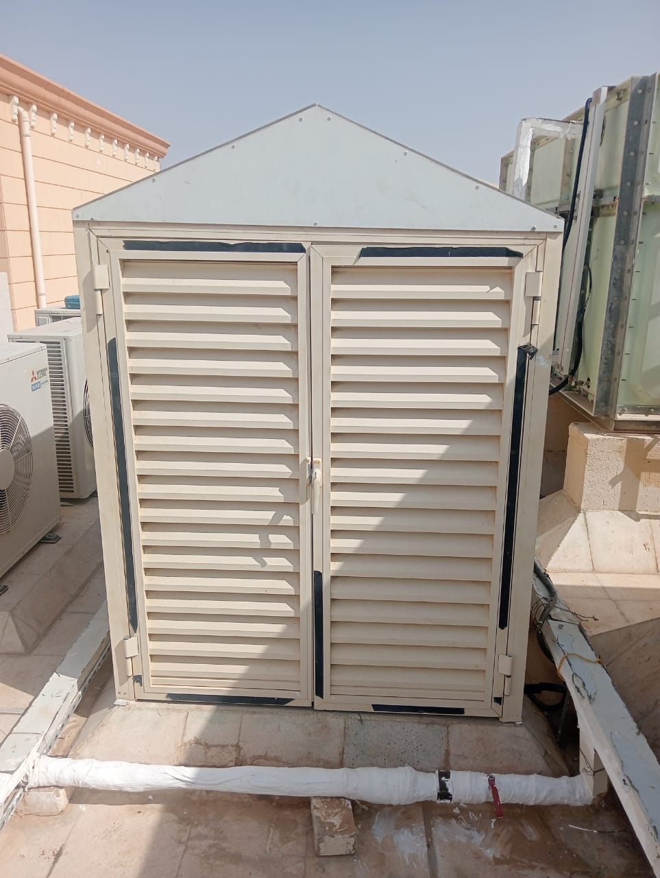 Booster pump installation