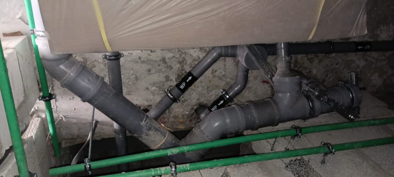HDPE, upvc pipe installation