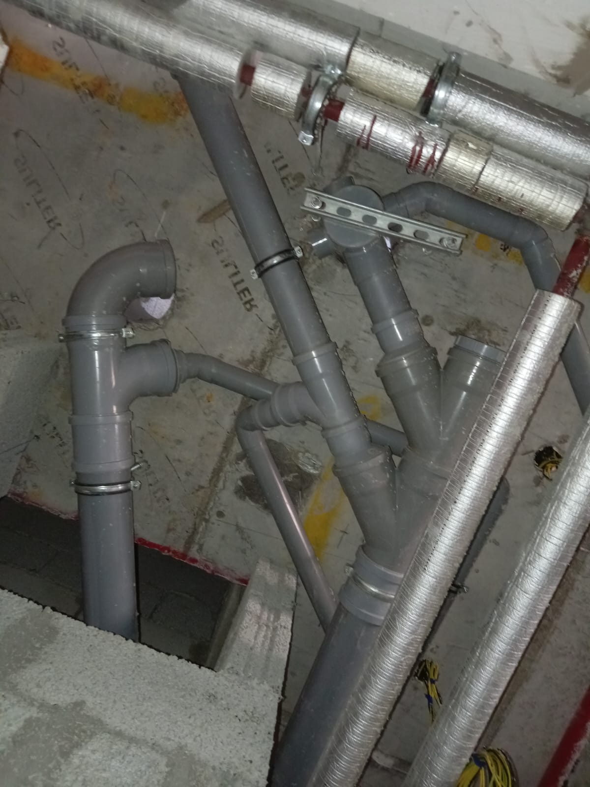 HDPE, upvc pipe installation